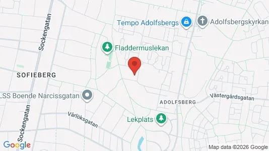 Apartments for rent i Helsingborg - kort over placeringen