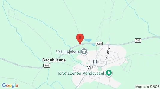 Houses for rent i Hjørring - kort over placeringen