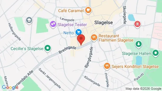 Apartments for rent i Slagelse - kort over placeringen
