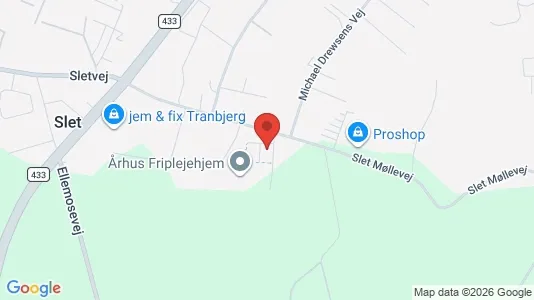 Apartments for rent i Tranbjerg J - kort over placeringen