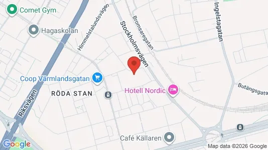 Apartments for rent i Norrköping - kort over placeringen