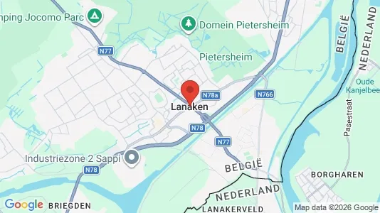 Apartments for rent i Lanaken - kort over placeringen