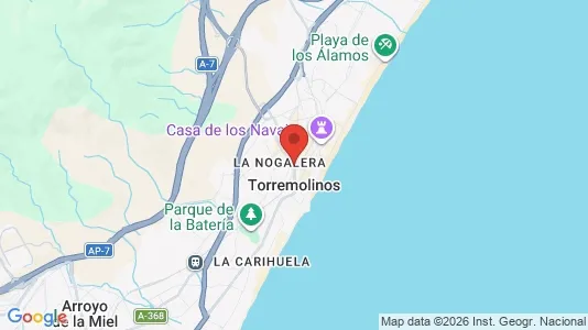 Apartments for rent i Torremolinos - kort over placeringen