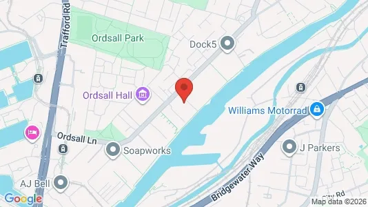 Apartments for rent i Salford - Lancashire - kort over placeringen