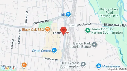 Apartments for rent i Eastleigh - Hampshire - kort over placeringen