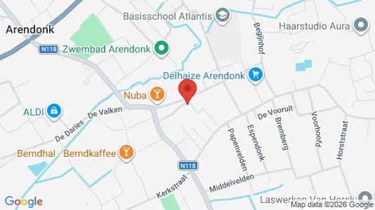 Apartments for rent i Arendonk - kort over placeringen