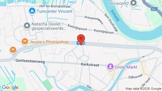 Apartments for rent i Dendermonde - kort over placeringen