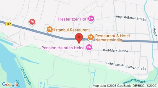Apartments for rent i Wittenberg - kort over placeringen