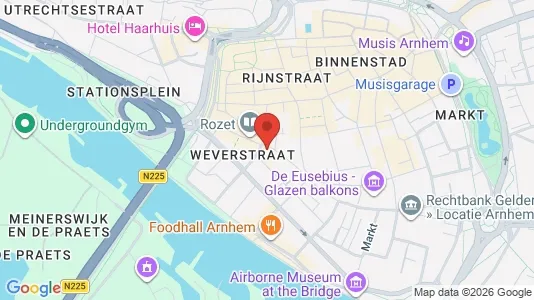 Apartments for rent i Arnhem - kort over placeringen