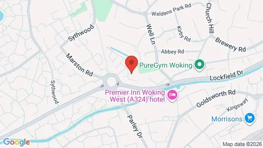 Apartments for rent i Woking - Surrey - kort over placeringen