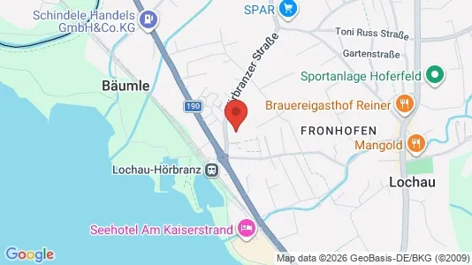 Apartments for rent i Bregenz - kort over placeringen