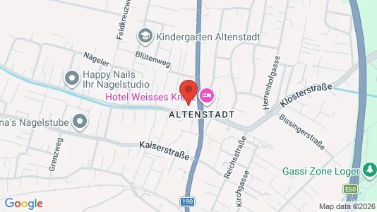 Apartments for rent i Feldkirch - kort over placeringen