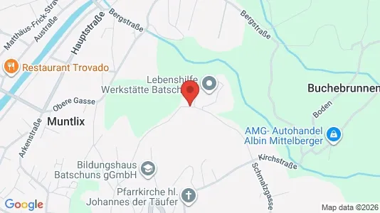 Apartments for rent i Zwischenwasser - kort over placeringen