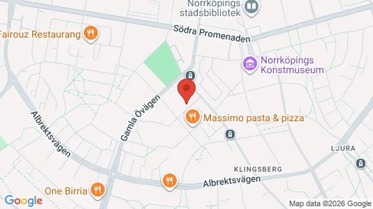 Apartments for rent i Norrköping - kort over placeringen