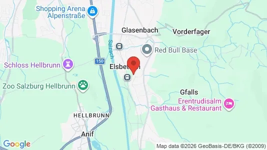 Apartments for rent i Elsbethen - kort over placeringen