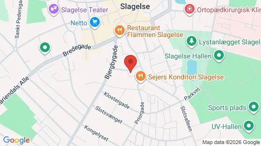 Apartments for rent i Slagelse - kort over placeringen