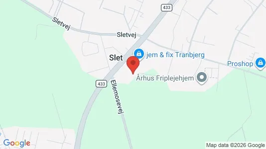 Apartments for rent i Tranbjerg J - kort over placeringen