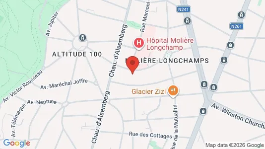 Apartments for rent i Brussels Vorst - kort over placeringen