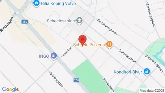 Apartments for rent i Köping - kort over placeringen