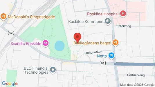 Apartments for rent i Roskilde - kort over placeringen