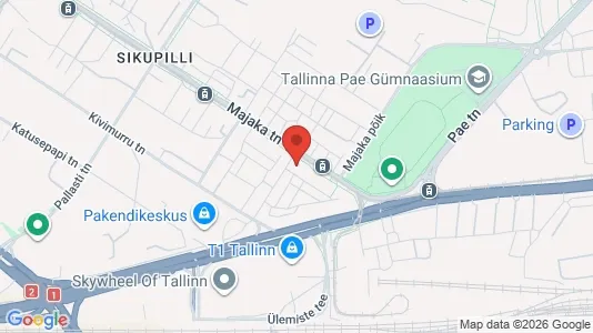 Apartments for rent i Tallinn Kesklinna - kort over placeringen