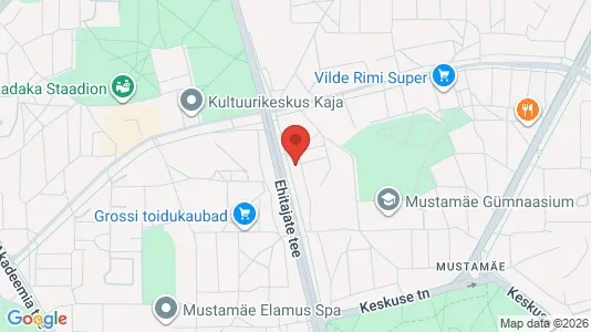 Apartments for rent i Tallinn Kesklinna - kort over placeringen