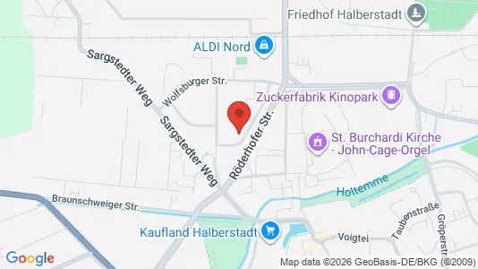 Apartments for rent i Harz - kort over placeringen