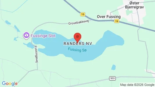 Houses for rent i Randers NV - kort over placeringen