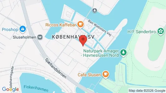 Apartments for rent i Copenhagen SV - kort over placeringen