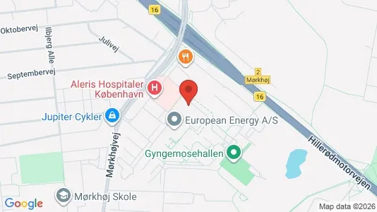 Apartments for rent i Søborg - kort over placeringen