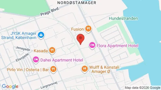 Apartments for rent i Copenhagen S - kort over placeringen