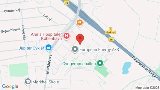 Apartments for rent i Søborg - kort over placeringen