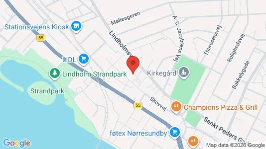Apartments for rent i Nørresundby - kort over placeringen
