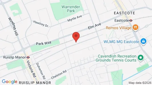 Apartments for rent i Ruislip - Middlesex - kort over placeringen