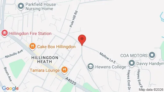 Apartments for rent i Uxbridge - Middlesex - kort over placeringen