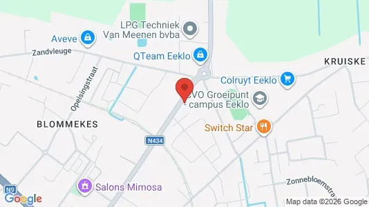 Apartments for rent i Eeklo - kort over placeringen