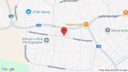 Apartments for rent i Mark - kort over placeringen