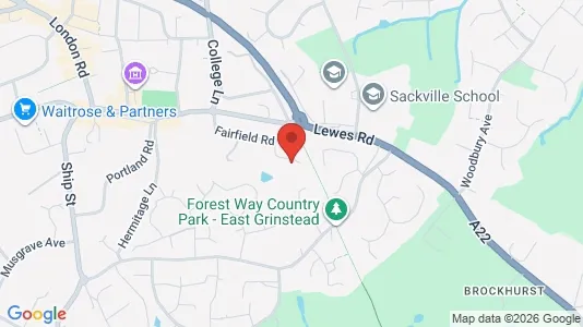 Apartments for rent i East Grinstead - West Sussex - kort over placeringen
