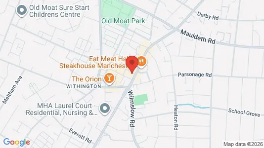 Apartments for rent i Manchester - Lancashire - kort over placeringen