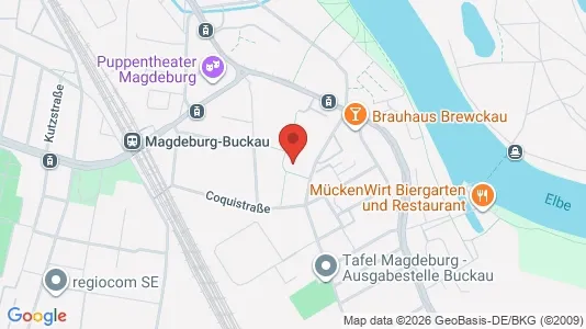 Apartments for rent i Magdeburg - kort over placeringen