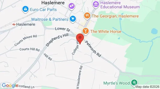 Apartments for rent i Haslemere - Surrey - kort over placeringen