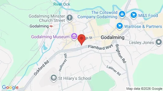 Apartments for rent i Godalming - Surrey - kort over placeringen