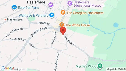 Apartments for rent i Haslemere - Surrey - kort over placeringen