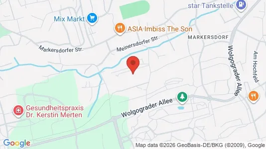 Apartments for rent i Chemnitz - kort over placeringen