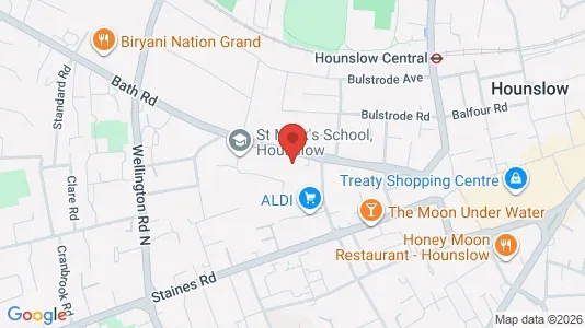 Apartments for rent i Hounslow - Middlesex - kort over placeringen