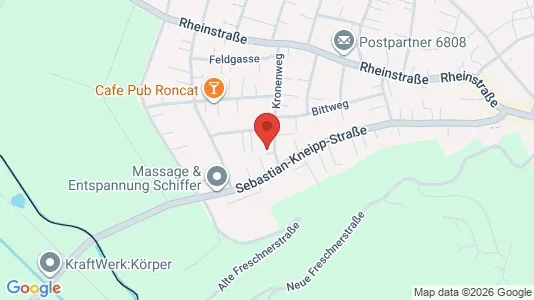 Apartments for rent i Feldkirch - kort over placeringen