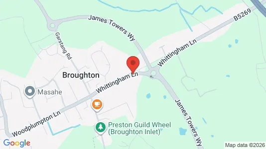 Apartments for rent i Preston - Lancashire - kort over placeringen