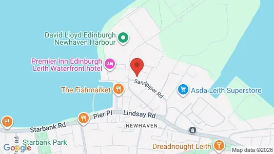 Apartments for rent i Edinburgh - Midlothian - kort over placeringen