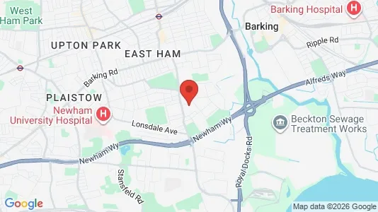 Apartments for rent i London E6 - kort over placeringen