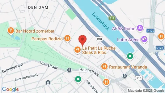 Apartments for rent i Stad Antwerp - kort over placeringen